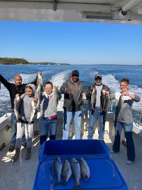 RockFishing Walk-On Charter Tuesday Nov 11th Please Read Below!